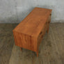 Petite Vintage Teak Lowline Chest of Drawers / Sideboard