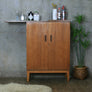 Mid Century Teak Drinks Cabinet