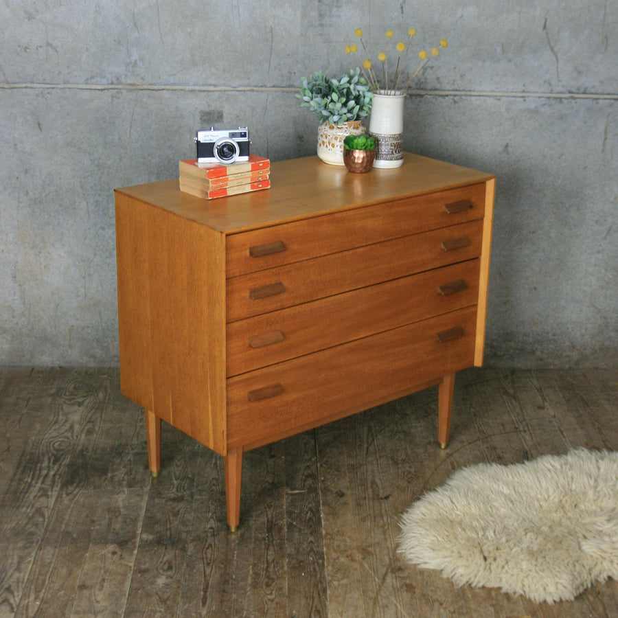 Mid Century  E-Gomme Teak Chest of Drawers
