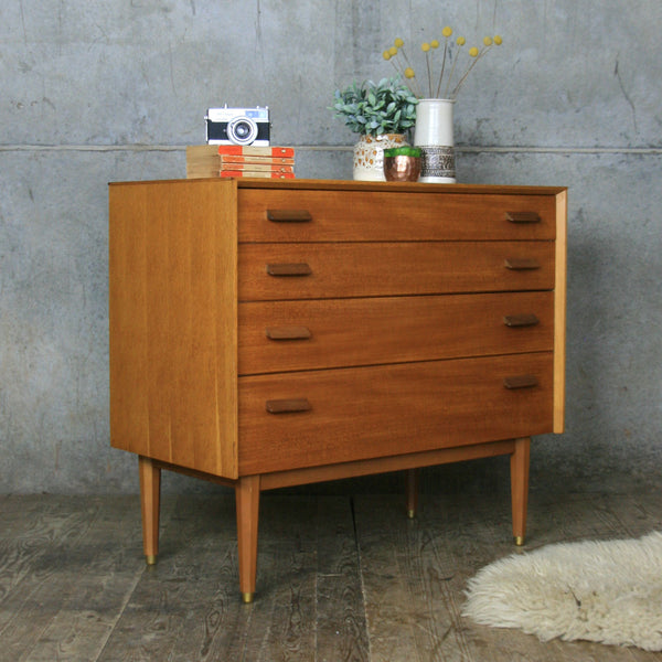 Mid Century  E-Gomme Teak Chest of Drawers