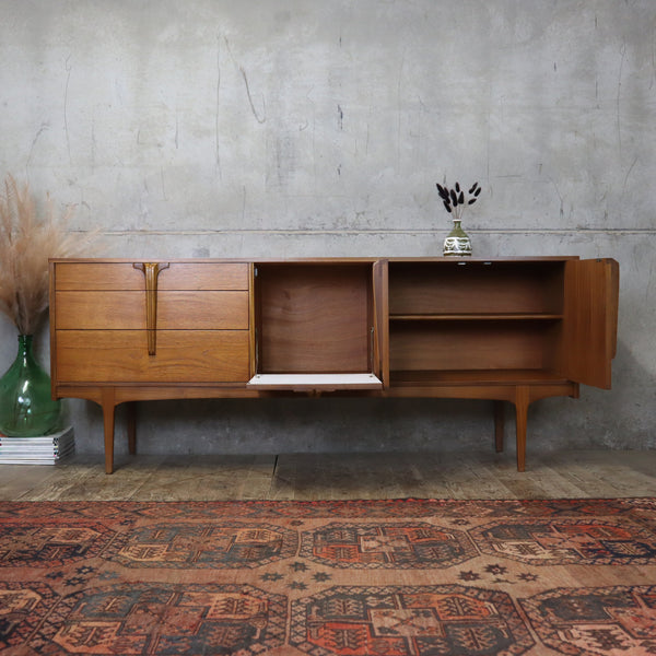 Rare Mid Century Nathan Teak Sideboard - 0108d
