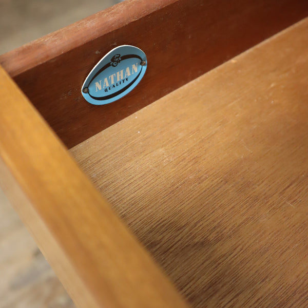 Rare Mid Century Nathan Teak Sideboard - 0108d