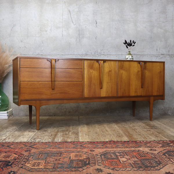Rare Mid Century Nathan Teak Sideboard - 0108d