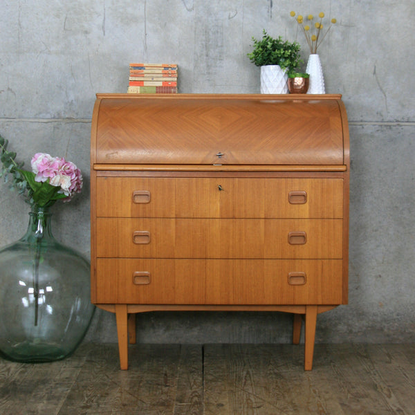 vintage_mid_century_teak_roll_top_ostergaad_bureau_desk