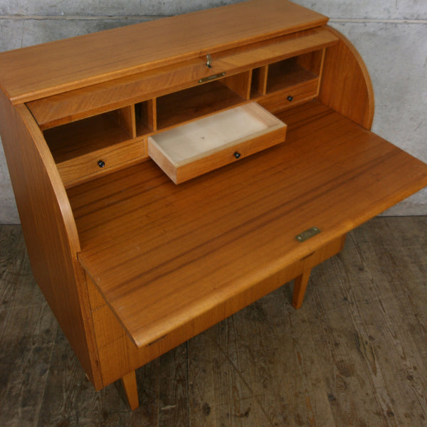 vintage_mid_century_teak_roll_top_ostergaad_bureau_desk