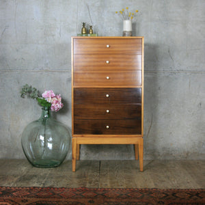 vintage_mid_century_uniflex_walnut_tallboy_chest_of_drawers