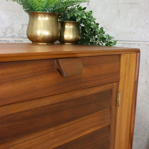 Small Mid Century Walnut Sideboard #3/19