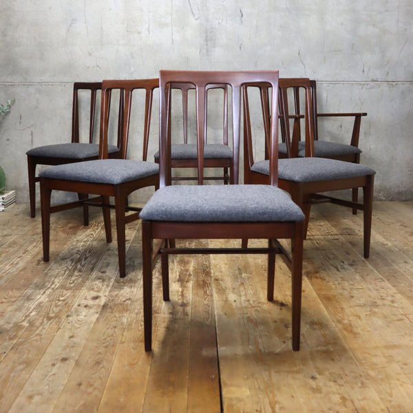 X6 Mid Century Younger Dining Chairs - 1709a