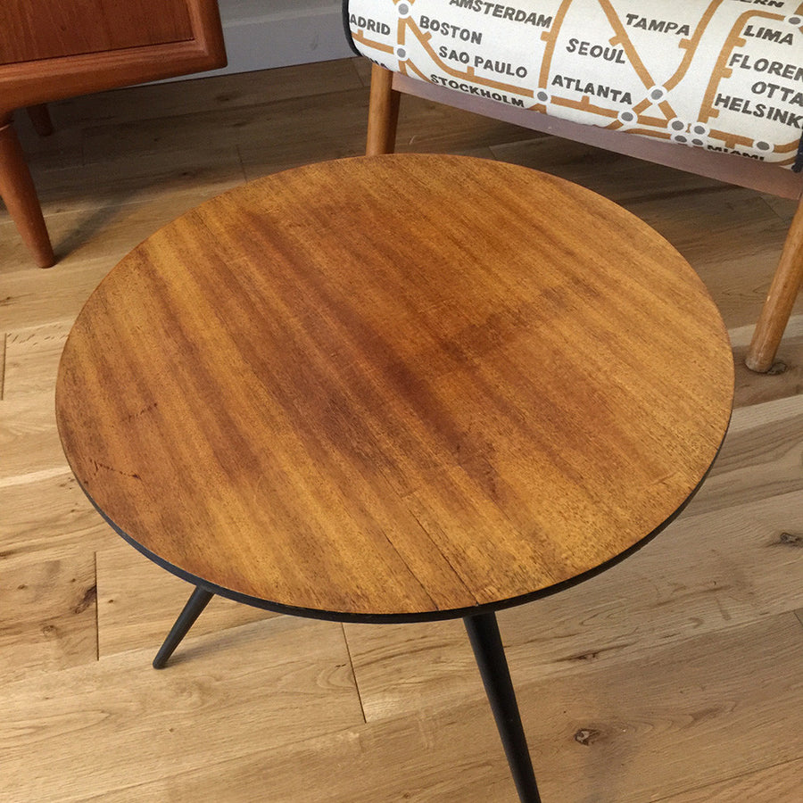 Mid Century Tripod Occasional Table