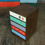 Collection of Vintage Japanese Storage Drawers - Retail Display
