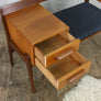 Vintage Chippy Heath Teak Telephone Seat