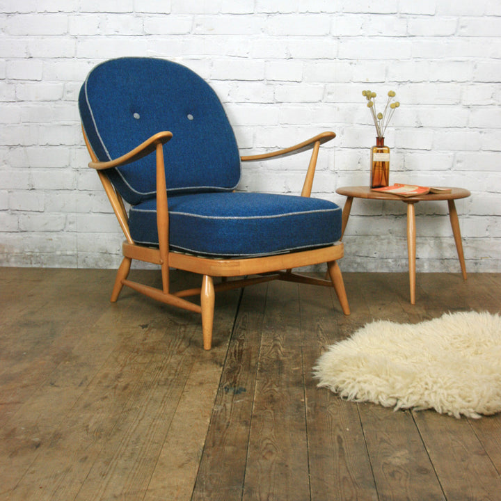 Mid Century Ercol Vintage Windsor Armchair