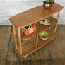 Vintage Elm & Beech Ercol Bookcase