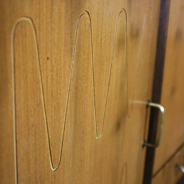 Mid Century Walnut Sideboard