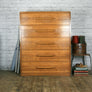 Huge Vintage Oak Chest of Drawers