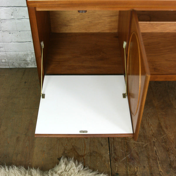 Mid Century Teak Nathan Circles Sideboard