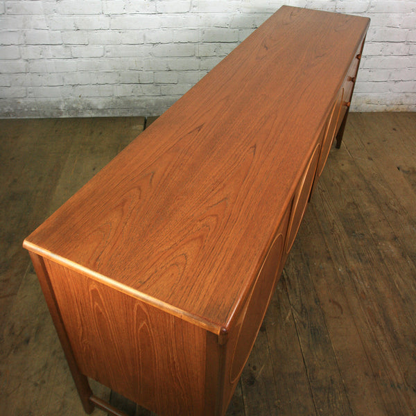 Mid Century Teak Nathan Circles Sideboard