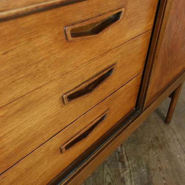 Vintage Teak Sideboard / Media Cabinet