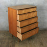 Vintage Mid Century Teak Tallboy Chest of Drawers