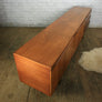 Large Vintage Uniflex Teak Sideboard