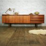 Large Vintage Uniflex Teak Sideboard