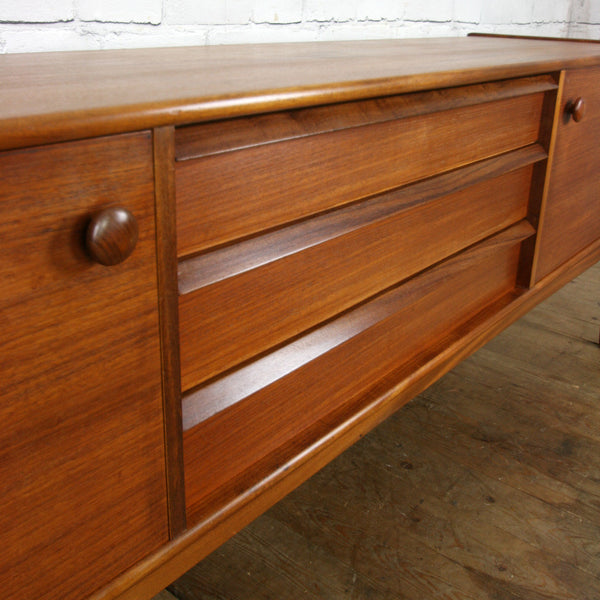 Vintage Younger Mid Century Teak & Afromosia Sideboard