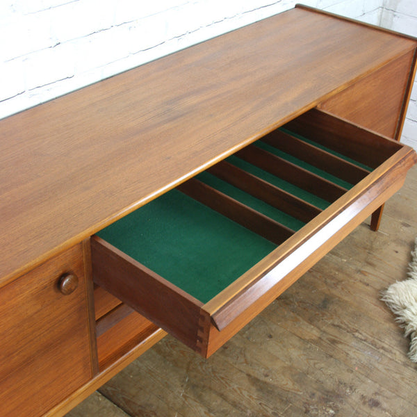 Vintage Younger Mid Century Teak & Afromosia Sideboard