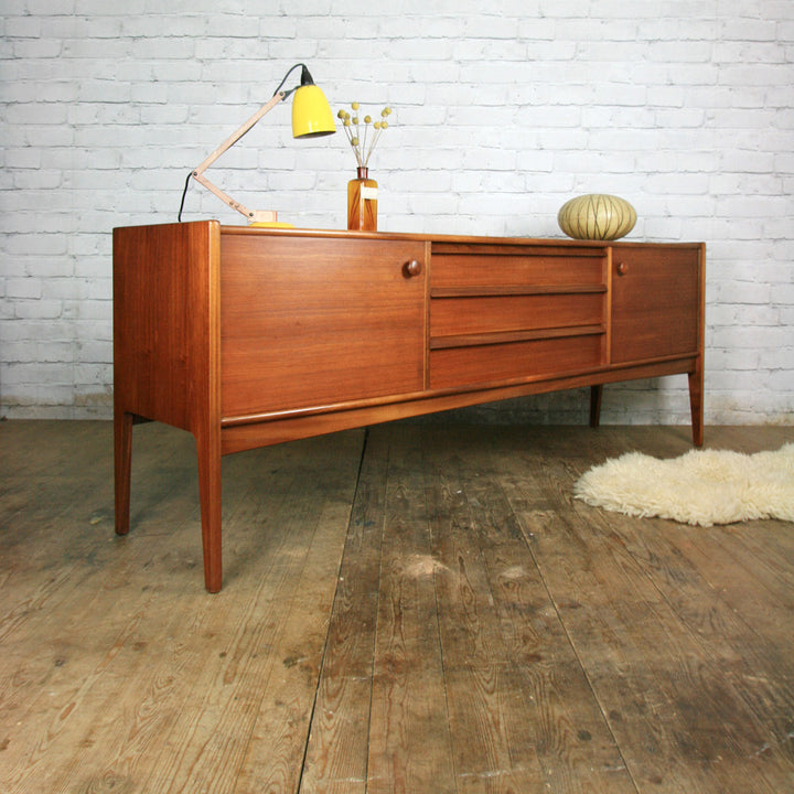 Vintage Younger Mid Century Teak & Afromosia Sideboard