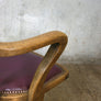 Vintage Oak Swivel Desk Chair
