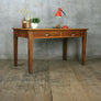 Large Vintage Rustic Oak Desk