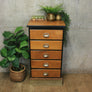 vintage_antique_oak_shop_museum_chest_of_drawers