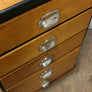 vintage_antique_oak_shop_museum_chest_of_drawers