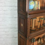 Vintage Oak Barristers Sectional Bookcase