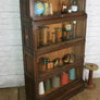 Vintage Oak Barristers Sectional Bookcase
