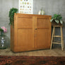vintage_oak_beech_school_cupboard_storage