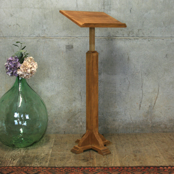 vintage_oak_church_school_lecturn_reading_music_menu_stand