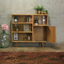 vintage_oak_display_cabionet_bar_drinks_cabinet