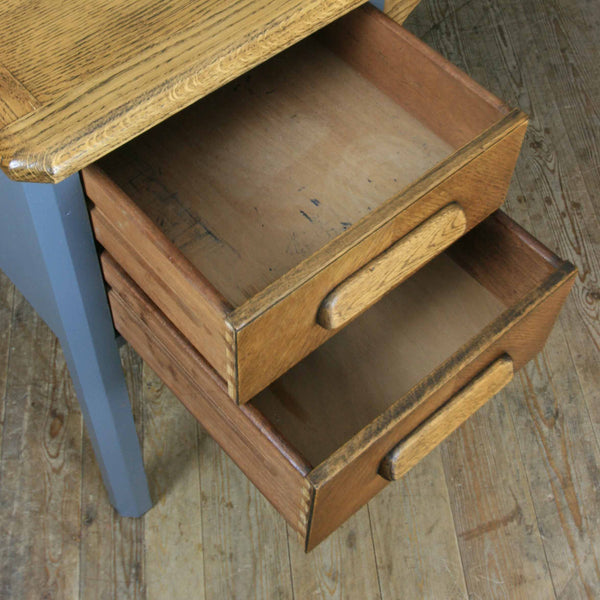 vintage_oak_farrow_&_ball_abbess_school_teacher_desk.7