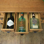 Vintage Light Oak Index Drawers/Cabinet/Drinks Bar