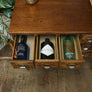 vintage_oak_index_cabinet_drawers_library_gin_bar_wine_storage