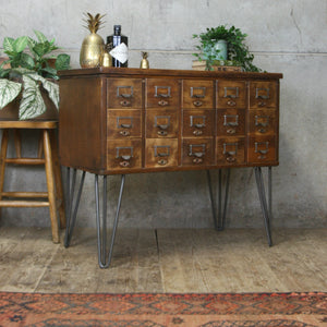 vintage_oak_index_cabinet_drawers_library_gin_bar_wine_storage