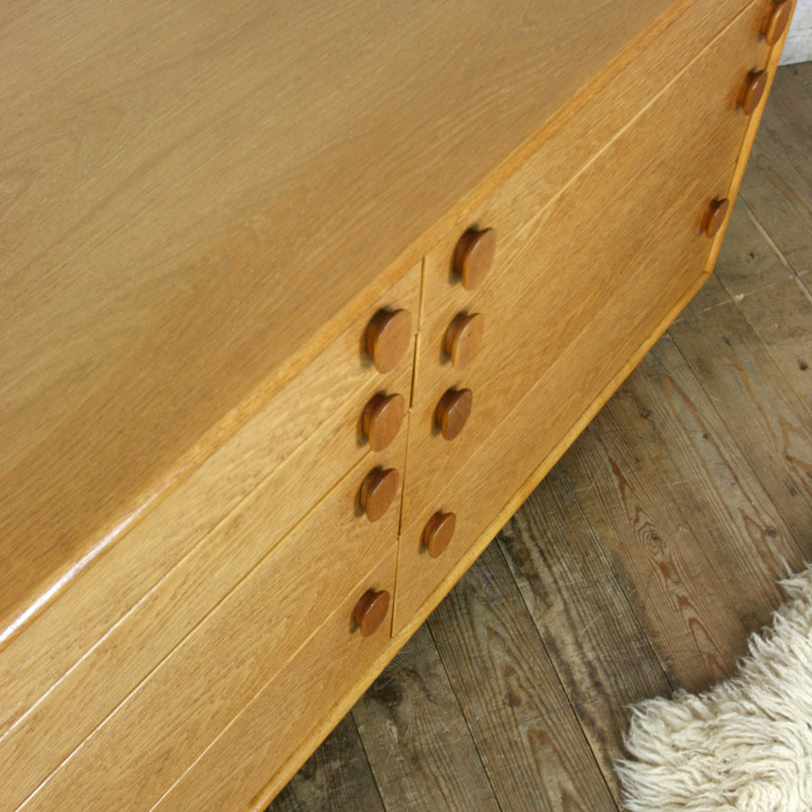 Mid Century Vintage Oak Chest of Drawers