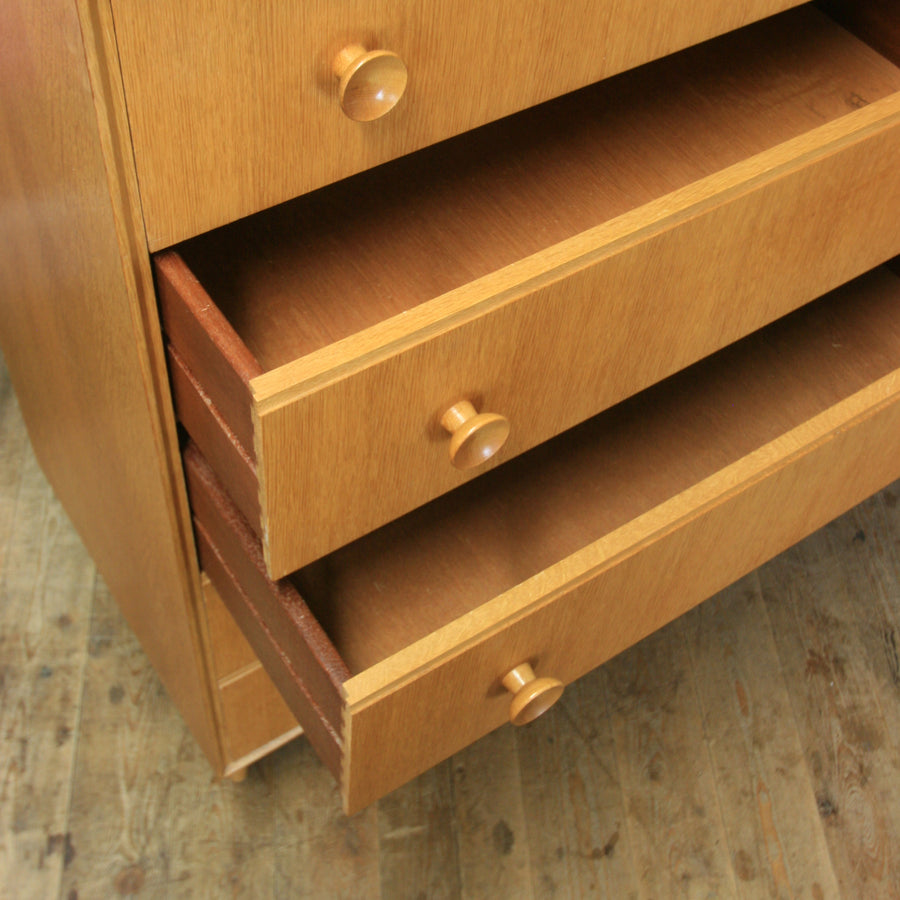 vintage_oak_meredew_mid_century_chest_of_drawers