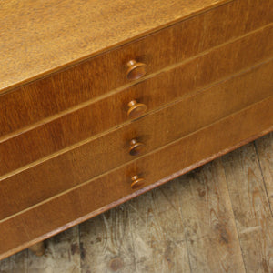 vintage_oak_mid_century_chest_of_drawers_sideboard