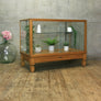 Vintage Oak Glazed Haberdashery Counter / Retail Display