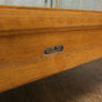 Vintage Oak Glazed Haberdashery Counter / Retail Display