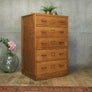 vintage_oak_rustic_chest_of_drawers