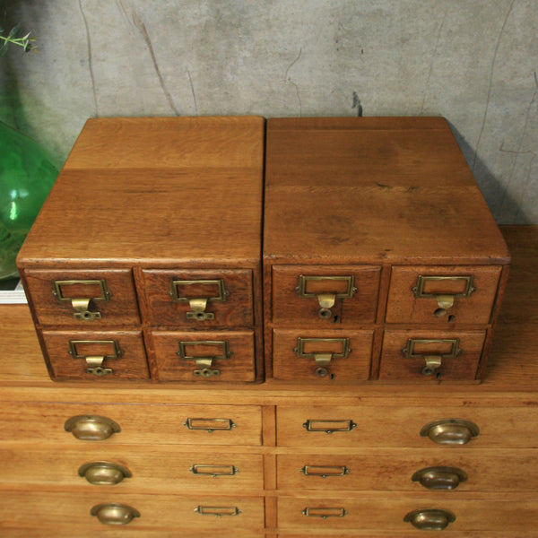 vintage_oak_rustic_index_filing_drawers_cabinets