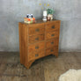 Vintage Oak School Chest of Drawers