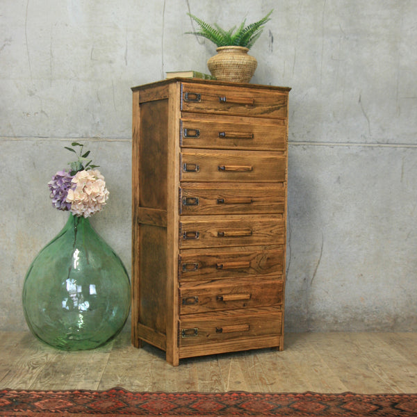 vintage_oak_rustic_school_drawers_tallboy